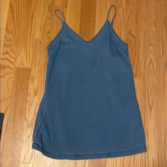 Wilfred Free Vivienne Dress in Denim - Size Large - Picture 2 of 6